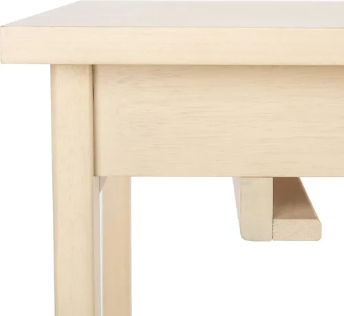 Miniatura 5 de Safavieh Home Collection Colbie - Estante de almacenamiento de 3 piezas de roble blanco