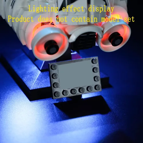 Miniatura 8 de GEAMENT Kit de luz LED compatible con casco Lego Stormtrooper - Juego de iluminación para modelo de construcción 75276
