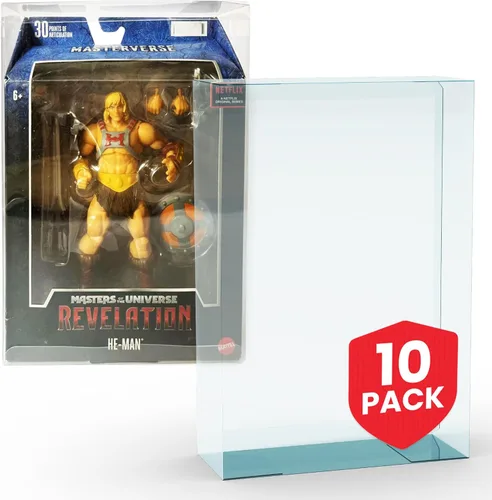 Miniatura 17 de EVORETRO Protector de figura de acción – Paquete de 10 – Compatible con figuras de 6 pulgadas de la serie negra de Star Wars, funda de plástico PET