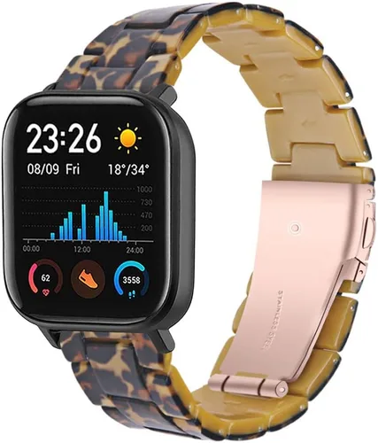 Miniatura 11 de FitTurn Bandas de resina compatibles con Amazfit Bip 6/Bip 5/Pace/Cheetah/Stratos 2 3/GTR 4/GTR 3/GTR 3 Pro/GTR 2/GTR 2e/GTR 1.850 in Reloj