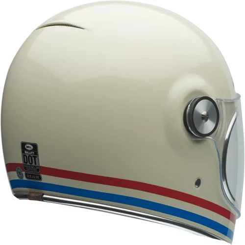 Miniatura 7 de Bell Bullitt - Casco (rayas blanco perlado brillante/rojo/azul - S)