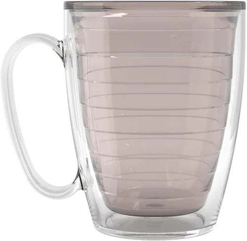 Miniatura 2 de Tervis - Vaso de viaje de mesa transparente y colorido Bayou View Collection fabricado en Estados Unidos, taza de viaje de doble pared con Surtido