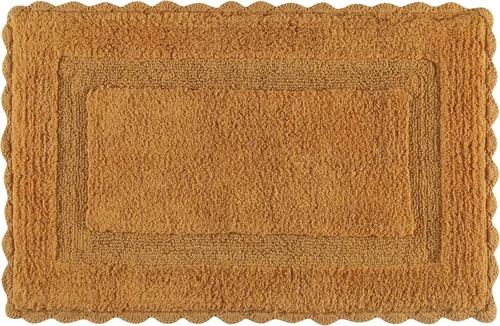Miniatura 33 de Alfombra de baño de felpilla de algodón de 17 x 24 pulgadas, color beige, tapete de baño de felpa suave, ultra absorbente, de secado rápido, lavable