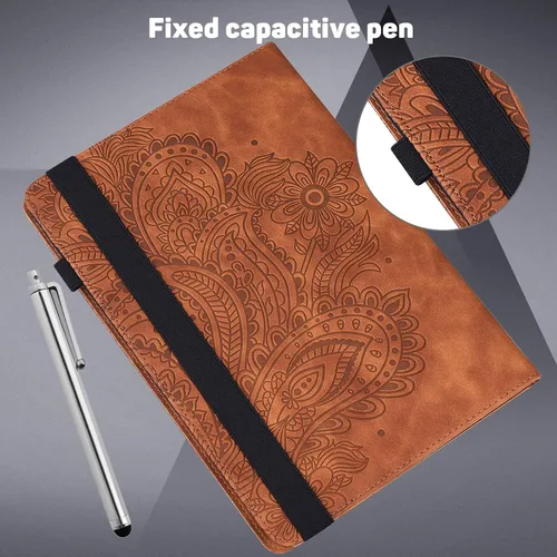 Miniatura 6 de ALILANG Funda para Samsung Galaxy Tab S10 Lite/S10 FE/S9 FE 10.9 pulgadas/Tab S9 11 pulgadas con lápiz capacitivo, múltiples ángulos de visión