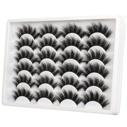 Miniatura 11 de Pestañas magnéticas con aplicador, pestañas magnéticas reutilizables sin delineador de ojos, anime natural, sin necesidad de pegamento, pestañas