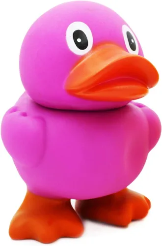 Miniatura 6 de The Dreidel Company Juguete de pato de goma gigante con aletas, patitos de goma gigantes para niños, baño, baby shower, cumpleaños, actividad