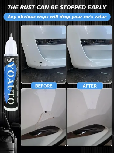 Miniatura 5 de SYOAUTO Wind Chill 089 Pintura de Retoque Fit para Toyota Auto Pintura de Retoque Pluma de Reparación de Arañazos Cepillo y Punta 2 en 1 Wind Chill