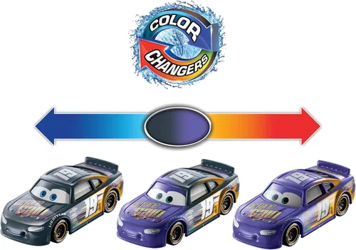 Miniatura 2 de Disney Coches Juguetes Cambiadores De Color Bobby Swift