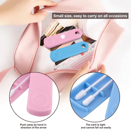 Miniatura 6 de AUMIO Hisopos de algodón reutilizables para limpieza de oídos, la alternativa sostenible y sanitaria a las puntas Q de un solo uso, cero residuos