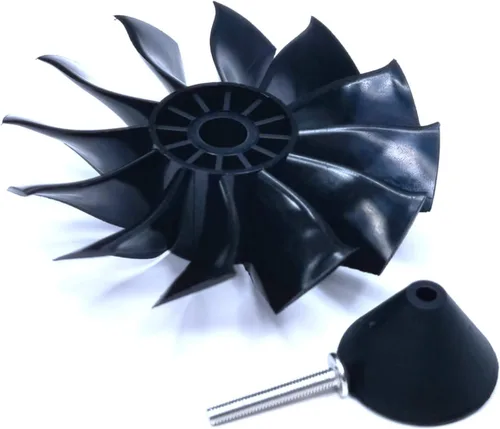Miniatura 4 de EDF 2.756 in pro CCW 6S 2100KV 12 aspas 25.2V ventilador eléctrico conducido, Hobby RC Jet Engine Hélice, Piezas de coche RC Motor de alta velocidad