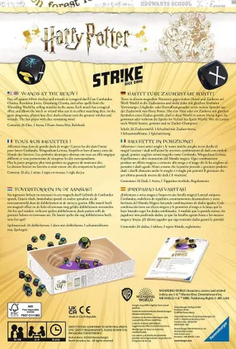 Miniatura 4 de Ravensburger Juego de huelga de Harry Potter para niños y adultos