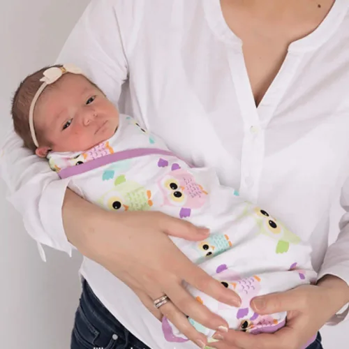 Miniatura 2 de Manta Miracle para envolver al bebé – Ayuda a tu recién nacido a dormir más tiempo – Saco de dormir suave y seguro para bebés – Manta de envolverlo