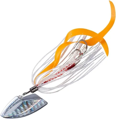 Miniatura 5 de Major Craft Señuelo Metal Jig Rubber Naranja