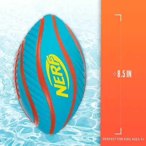 Miniatura 6 de Nerf Fútbol acuático para piscina y playa – Tidal Toss Pool Football para juegos acuáticos – Juguete perfecto para niños – Bola de agua de agarre
