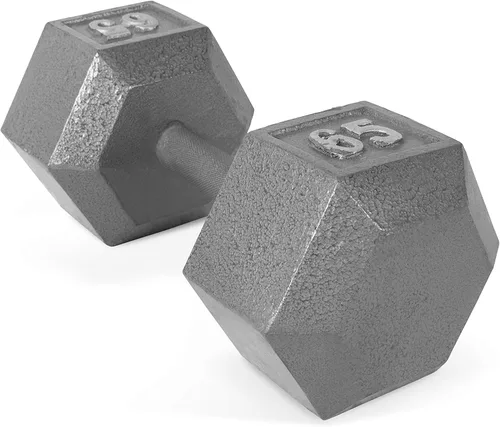 Miniatura 36 de CAP Barbell Mancuerna hexagonal de hierro fundido Múltiples opciones