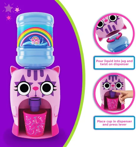 Miniatura 4 de r - Pequeña máquina dispensadora de agua para muebles de casa de muñecas, jugo, bebidas Dispensador de agua de escritorio en miniatura, el mejor