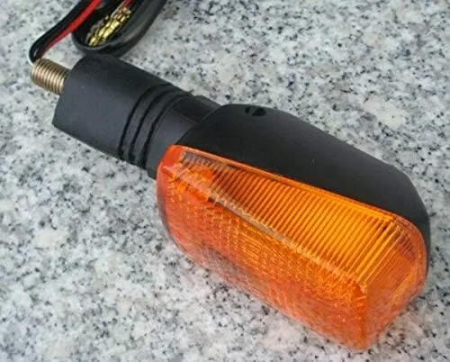 i5motorcycle i5 Señal de giro de vástago corto para Suzuki DR 125 200 250 350 650 DR125 DR200 DR250 DR350 DR650 RF 600 900 RF600 RF900 GSXR 750 1100