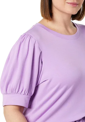 Miniatura 5 de Daily Ritual - Blusa de tela de toalla muy suave con mangas abullonadas