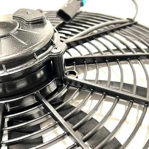 Miniatura 5 de SPAL 30102050 Extractor sellado de ventilador de 16 pulgadas, cuchillas curvas, 2024 CFM, 12 voltios, repuesto de refrigeración para Thermo King