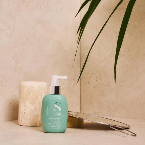 Miniatura 4 de Alfaparf Milano Semi Di Lino Scalp Renew - Tónico energizante para adelgazar el cabello, fortalece, re-densifica y estimula la fibra capilar