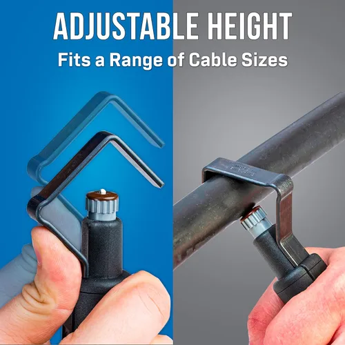 Miniatura 5 de Jonard Tools CST-4000 Pelacables de cable redondo para la remoción rápida y precisa de la cubierta, cables grandes, de 3/4" a 1 5/8" de diámetro