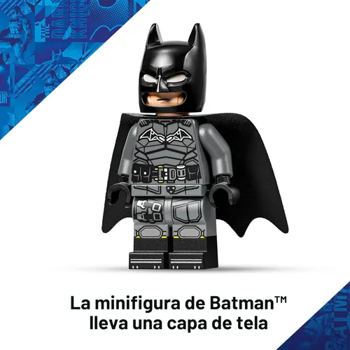 Miniatura 5 de LEGO DC Batman: The Batman Batmobile - Juguete de construcción para niños, bloques de construcción con minifigura de Batman y moneda dorada