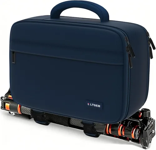 Miniatura 11 de Bolsa para cámara LTGEM compatible con cámaras DSLR Canon/Sony/Nikon, bolsa de bandolera para cámara con apertura de doble lado para viajes