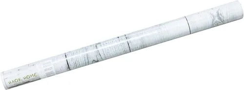 Miniatura 7 de HAOKHOME Papel Tapiz de Madera Despegar y Pegar Shiplap Gris Claro/Blanco/Azul Tablón de Madera Desgastada Removible Forro de Estante Papel