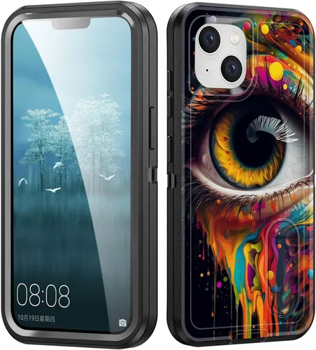 Miniatura 68 de Funda para iPhone Air con soporte integrado, a prueba de golpes, polvo y caídas, 3 capas, grado militar, funda protectora para iPhone Air de 6.5