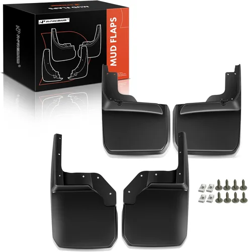 Miniatura 13 de A-Premium Juego de 4 unidades de guardabarros con accesorios de hardware compatibles con Jeep Patriot 2011-2017, Sport Utility, color negro