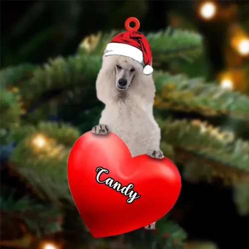 Miniatura 102 de Adornos de Navidad personalizados para perros, nombre personalizado, adorno de Malamute de Alaska, adornos acrílicos, regalos de Navidad, amantes