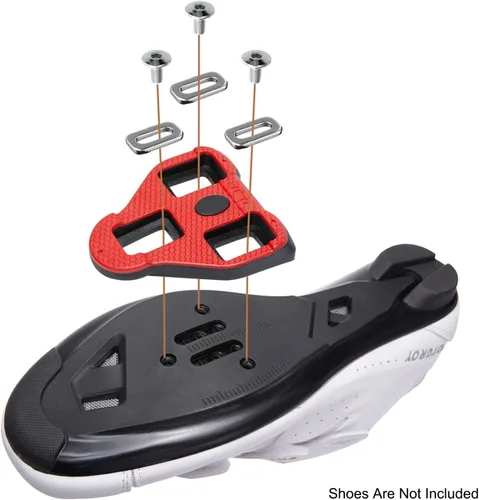 Miniatura 6 de Tacos de bicicleta compatibles con Peloton Look ARC Delta – Juego de tacos de bicicleta de interior y bicicleta de carretera – Totalmente compatible
