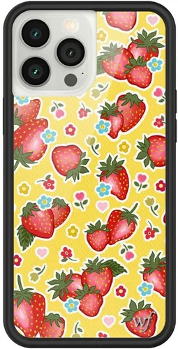 Miniatura 12 de Wildflower Fundas - Realización Par x Devon Lee Carlson, Compatible con Apple iPhone 13 Pro Max Rojo, Ranas, Colaboración - Protector de Par