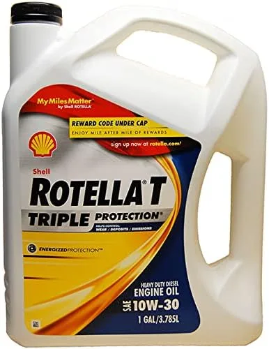 Prime Automotive ROTL1030GL - Carcasa Rotella T 10W30, 1 galón, paquete de 3