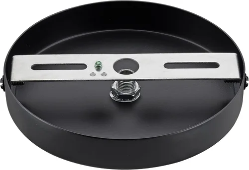 Miniatura 5 de Aspen Creative 21510-21, Kit de candelabro contemporáneo y toldo de lámpara con gancho para cuello, blanco mate, 4-3/4 pulgadas de diámetro