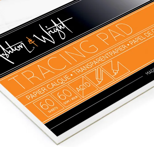 Miniatura 2 de Ashton and Wright - Bloc de trazado A3 - Papel de 2.12 oz/m² - 60 hojas - Paquete de 5