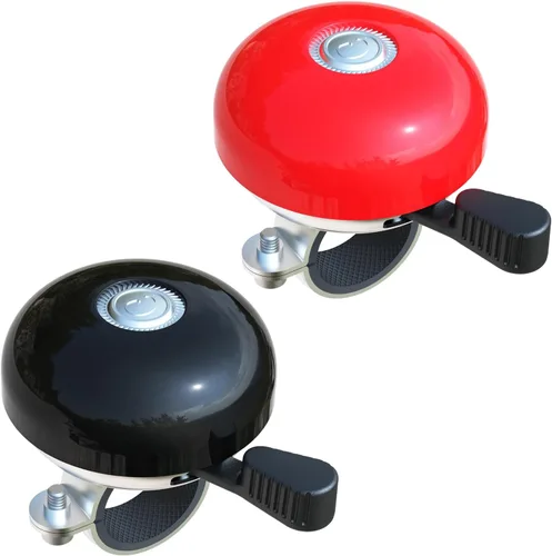 Miniatura 8 de Greallthy Campana de bicicleta clásica para adultos y jóvenes, campana de bicicleta para manillar para adultos, accesorios de campana de bicicleta