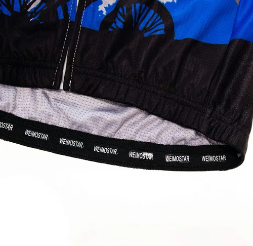 Miniatura 6 de Hombre Ciclismo Jersey cráneo bicicleta manga corta Tops Quick Dry Reflectante 3-Bolsillos S-3XL