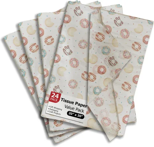 Miniatura 10 de Pro Supply Global Space Astronaut Papel de Seda Impreso para Bolsas o Cajas de Regalo y Envoltura - Papel de Seda Decorativo a Granel para Embalaje