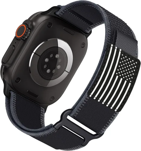 Miniatura 34 de ALMNVO - Correa unisex Trail Loop de nailon resistente para Apple Watch Ultra/2 de 1.92, 1.77, 1.73, 1.65, 1.61, 1.57, 1.49 pulgadas, para Apple