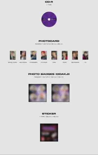 Miniatura 4 de STRAY KIDS ODDINARY Mini Album JEWEL CASE ( CHANBIN Ver. ) ( Incl. CD+PRE-ORDER ITEM+Photo Book+Photo Card+Photo Badges(Ddak Ji)+Sticker+STORE GIFT