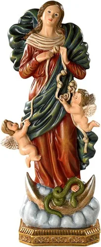 Miniatura 15 de Avalon Gallery Figura de Santos Católicos - Estatua religiosa de la colección Toscana, 8 pulgadas de alto, Divina Misericordia