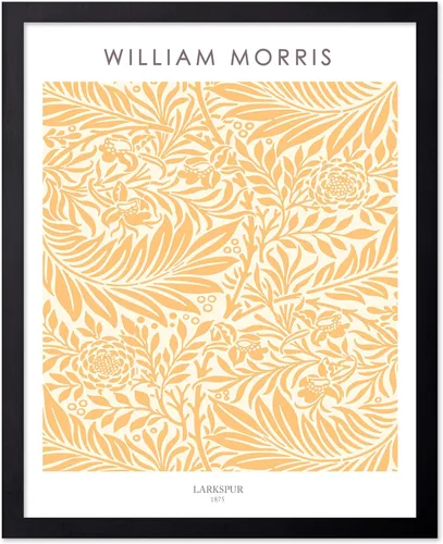 Miniatura 56 de Poster Master Póster vintage de William Morris, estampado de patrón retro de Santiago, arte de flores, arte de patrón textil, regalo para hombres