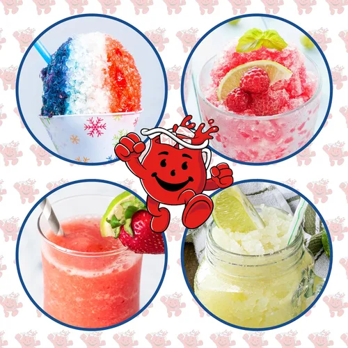Miniatura 8 de Kool-Aid Máquina de Raspado de Hielo y Conos de Nieve, Raspadora de Hielo Multiusos para Golosinas Congeladas, Granizados, Conos de Nieve y Más