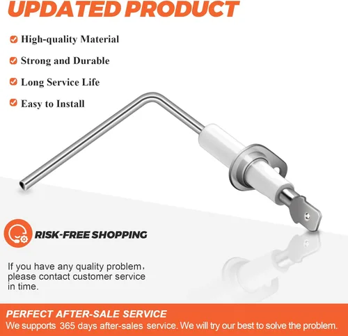 Miniatura 3 de Sensor de llama para horno SEN01114 de Beaquicy – Reemplazo para horno estándar Trane American – Sustituye a SEN0491 SEN00491 B340888-1