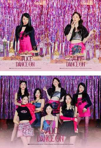 Miniatura 5 de ALICE DANCE ON Single Album+1ea Folded Poster(First Press Only!) K-POP SEALED