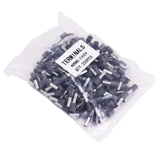 Miniatura 6 de Fidioto AWG12 Casquillos de Alambre Terminales, juego de 250 piezas AWG12 Conector de Terminal de Alambre con Pin Aislado para Terminales de Punta