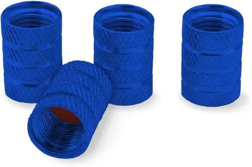 Miniatura 8 de GRAPHICS & MORE - Tapones para válvula de neumático de aluminio con el logo clásico de Wonder Woman Azul