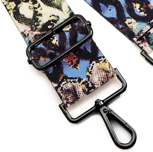 Miniatura 54 de ZOOEASS Hebillas de níquel Correa ancha para el hombro ajustable de repuesto para cinturón de pistola, hebilla de guitarra estilo bandolera