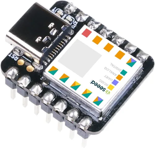 Seeed Studio XIAO SAMD21 (pre-soldado) El microcontrolador Arduino más pequeño basado en SAMD21 con interfaces ricas, 100% compatible con Arduino